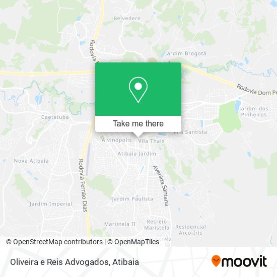 Mapa Oliveira e Reis Advogados