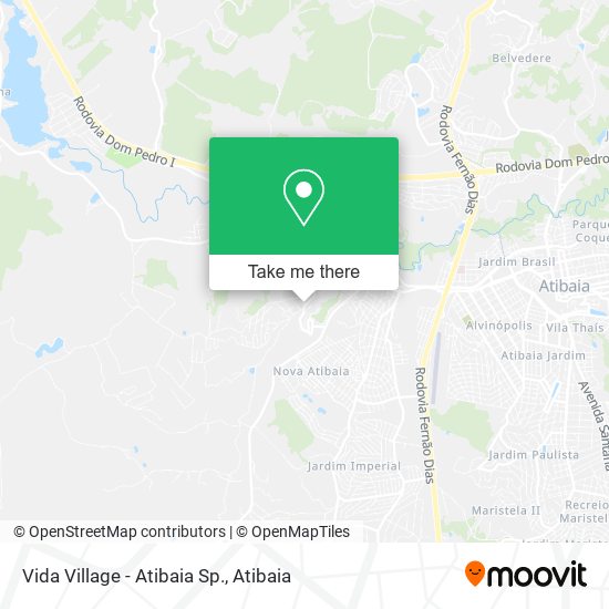 Vida Village - Atibaia Sp. map