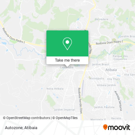 Autozone map