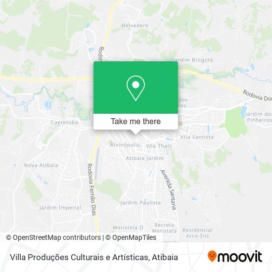 Villa Produções Culturais e Artísticas map