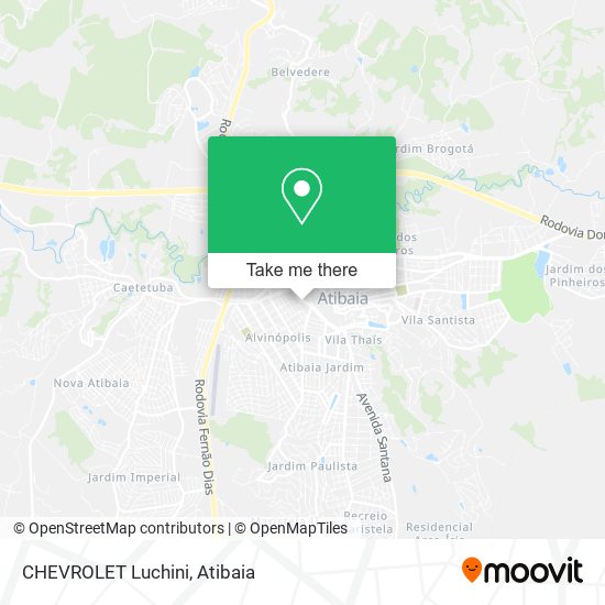 CHEVROLET Luchini map