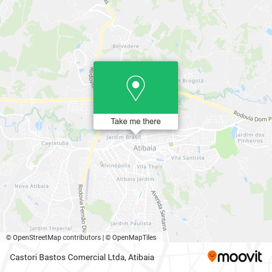 Castori Bastos Comercial Ltda map