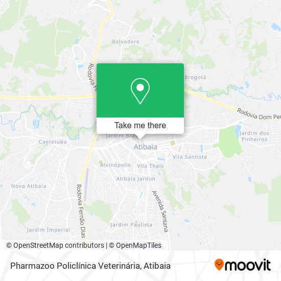 Pharmazoo Policlínica Veterinária map