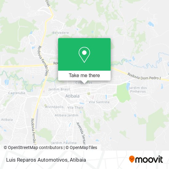 Luis Reparos Automotivos map