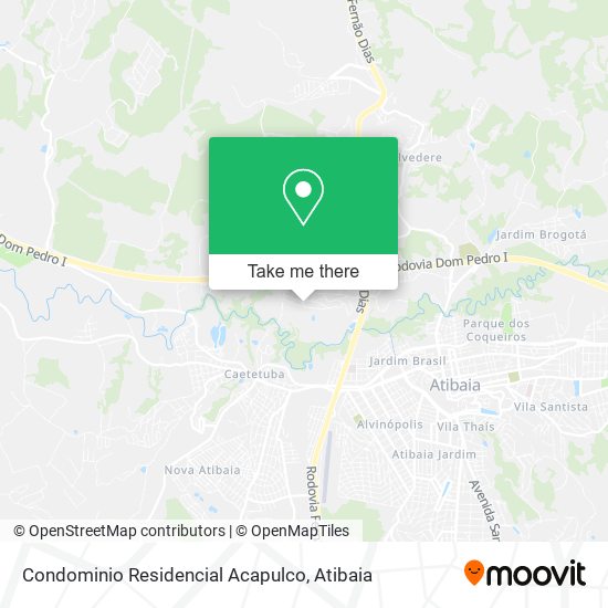 Condominio Residencial Acapulco map