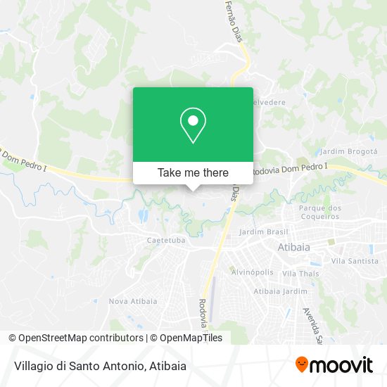 Villagio di Santo Antonio map