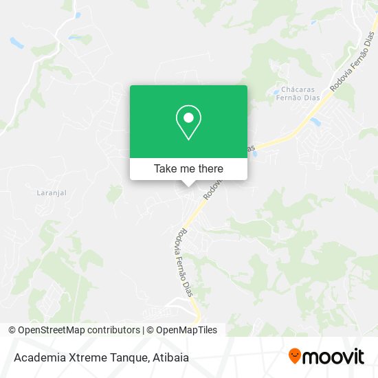 Mapa Academia Xtreme Tanque