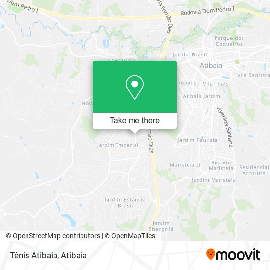 Tênis Atibaia map
