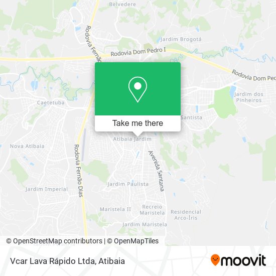 Vcar Lava Rápido Ltda map