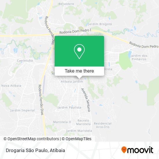 Drogaria São Paulo map
