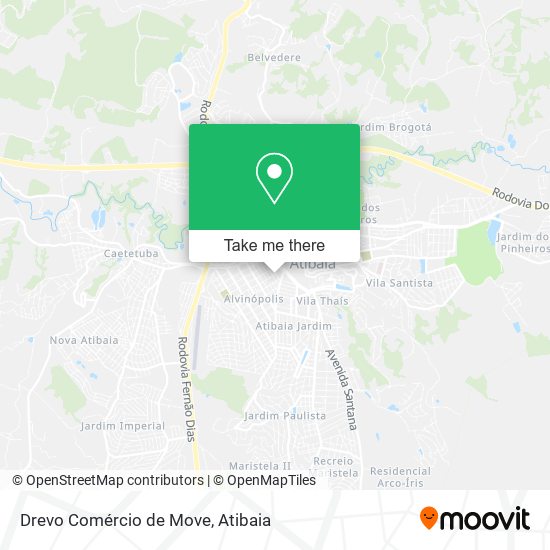 Drevo Comércio de Move map
