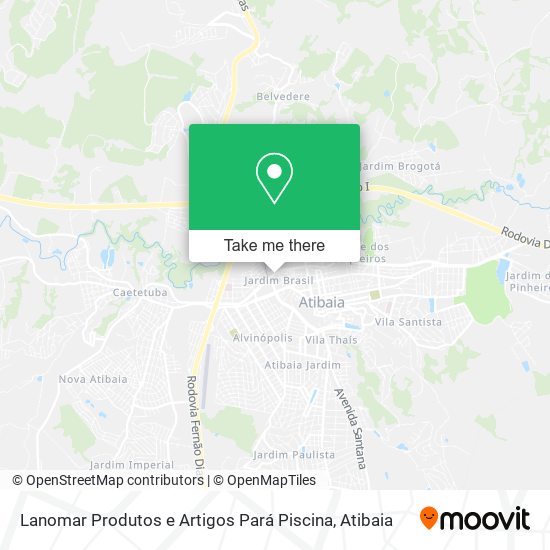 Lanomar Produtos e Artigos Pará Piscina map