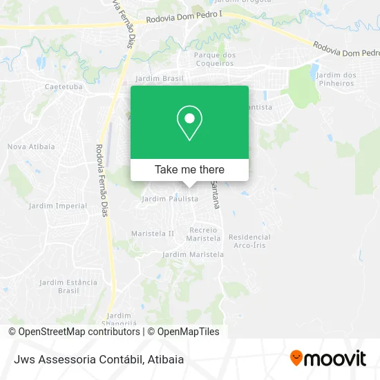 Jws Assessoria Contábil map