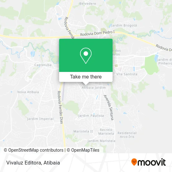 Vivaluz Editora map