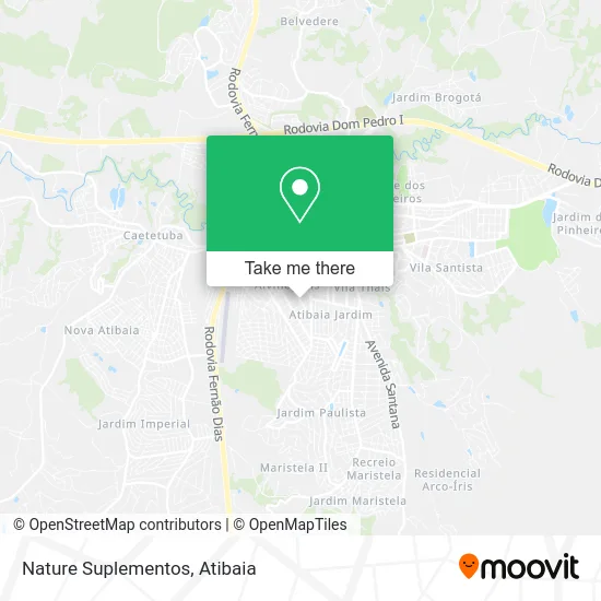 Nature Suplementos map