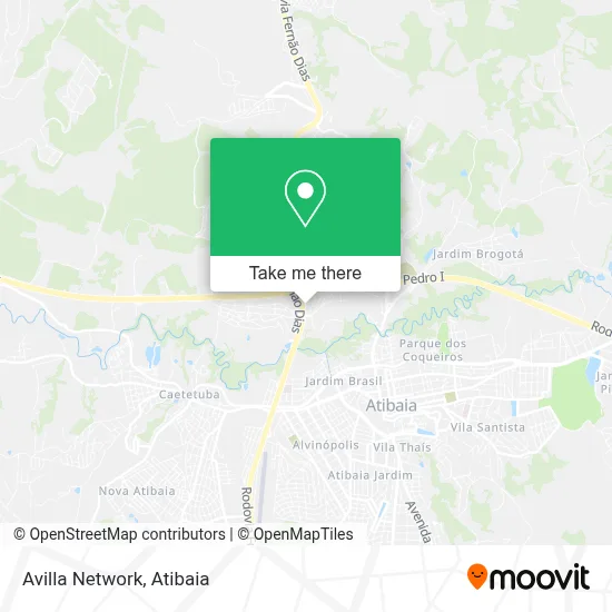 Avilla Network map