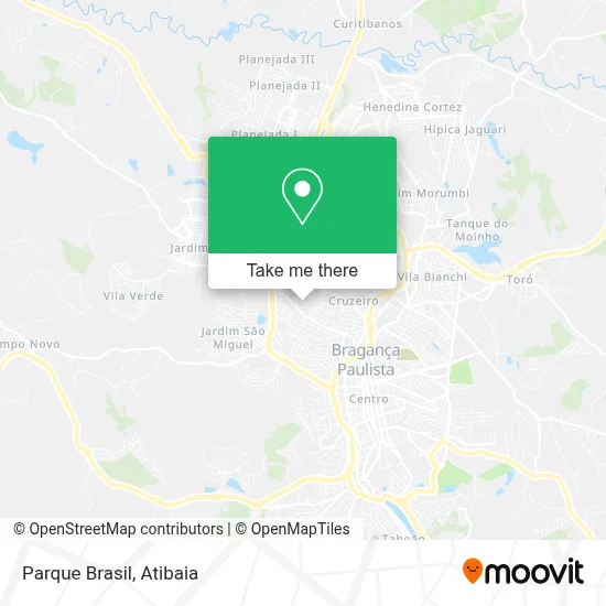 Parque Brasil map