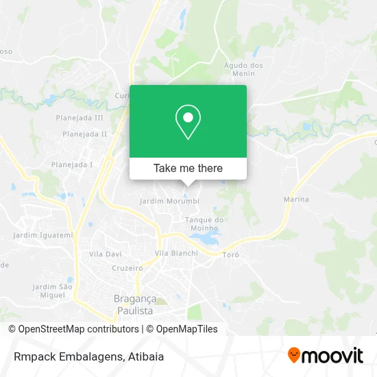 Rmpack Embalagens map