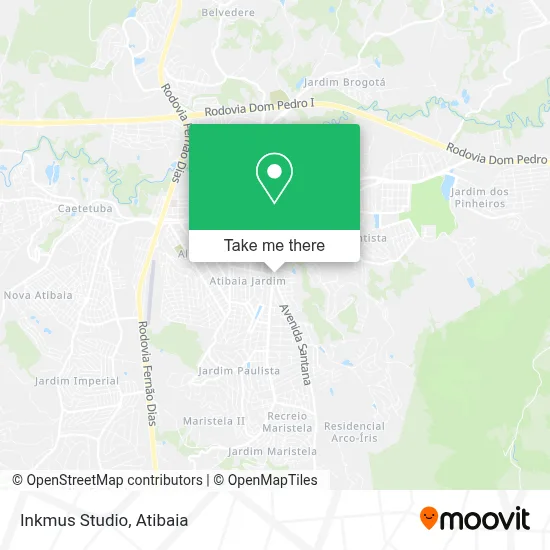 Inkmus Studio map