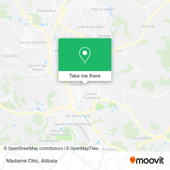 Madame Chic map