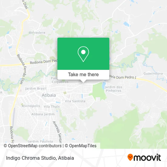 Indigo Chroma Studio map