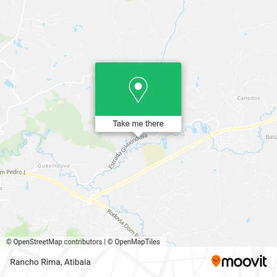 Rancho Rima map