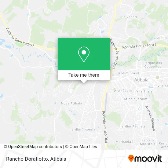 Rancho Doratiotto map