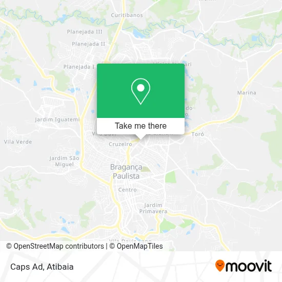 Caps Ad map