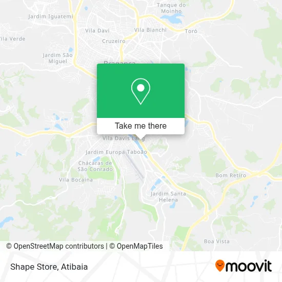 Shape Store map