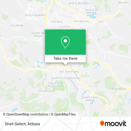 Shell Select map