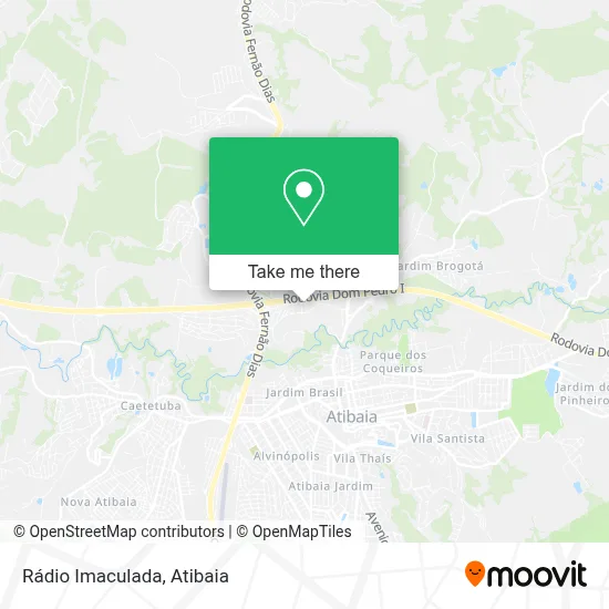 Rádio Imaculada map