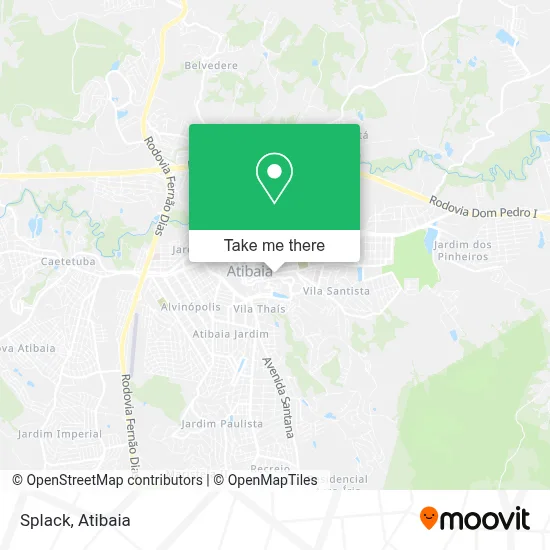 Splack map