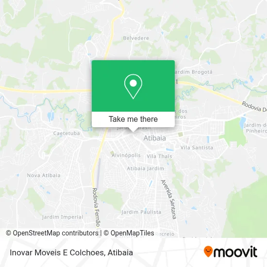 Inovar Moveis E Colchoes map