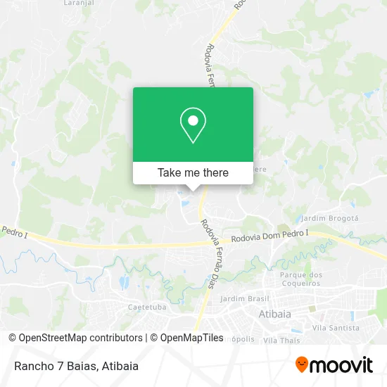 Rancho 7 Baias map