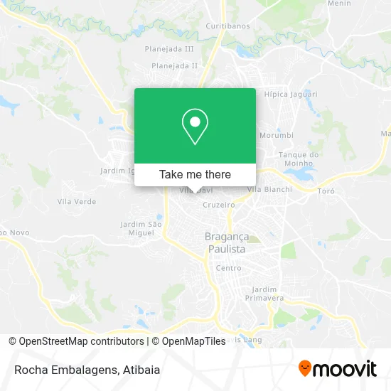 Rocha Embalagens map