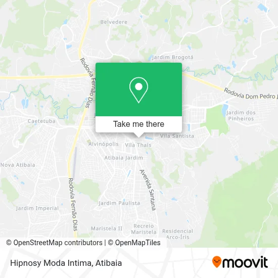 Hipnosy Moda Intima map