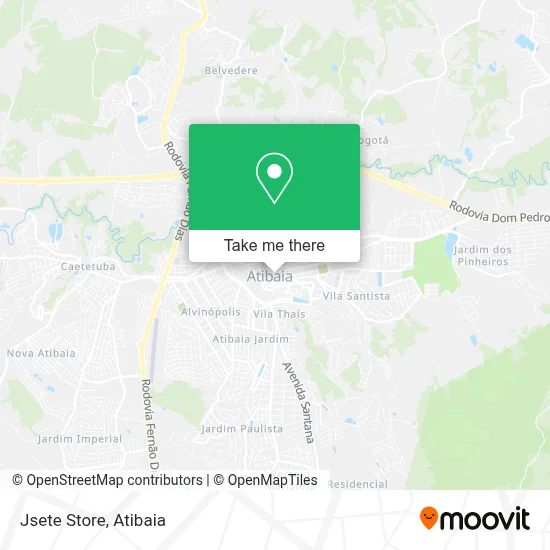 Jsete Store map