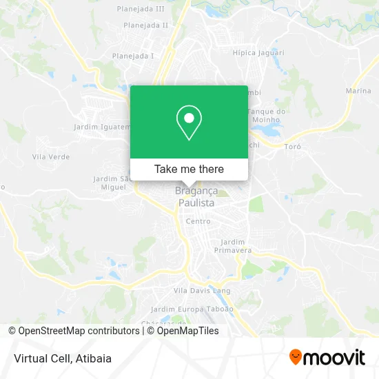 Virtual Cell map