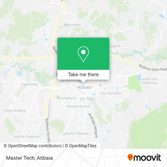 Master Tech map