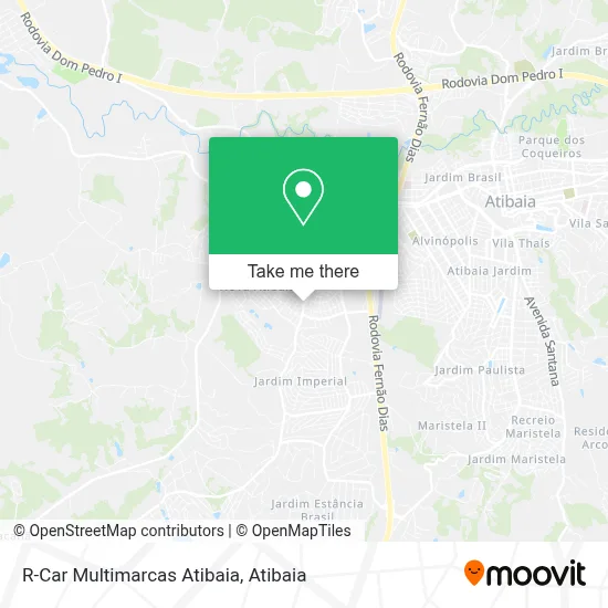 R-Car Multimarcas Atibaia map
