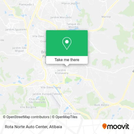 Rota Norte Auto Center map