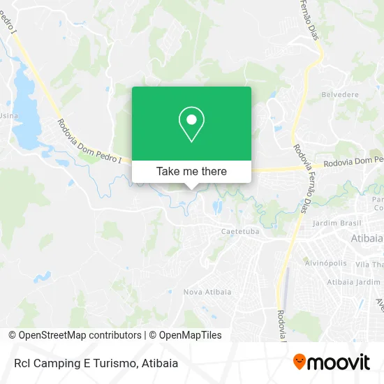 Rcl Camping E Turismo map