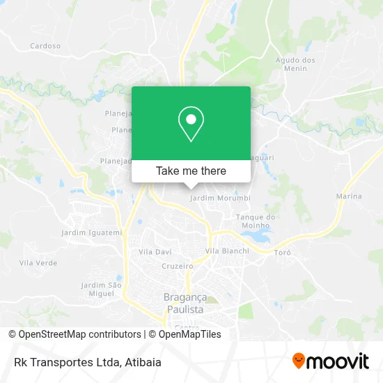 Rk Transportes Ltda map
