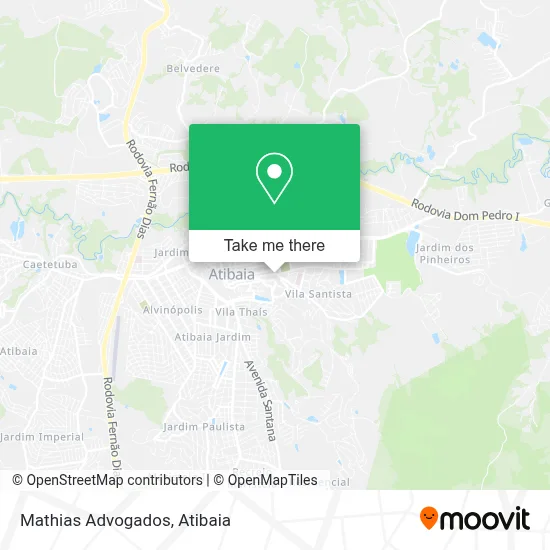 Mathias Advogados map