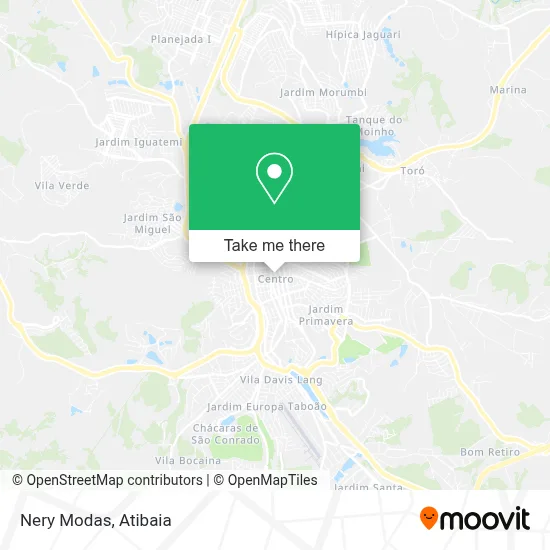 Nery Modas map