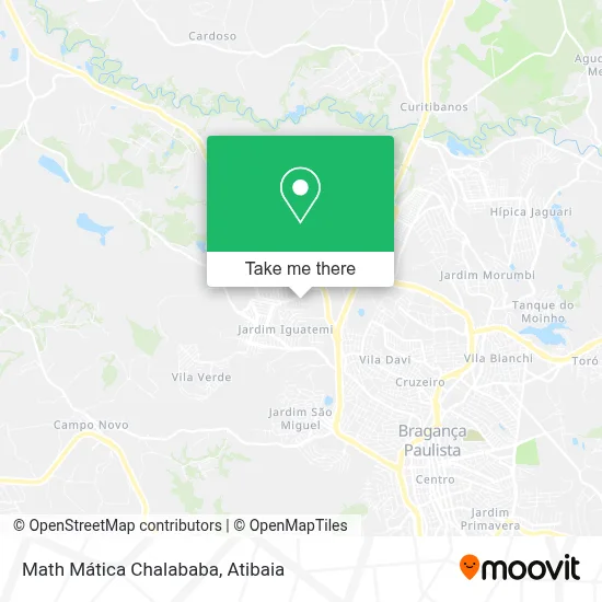 Math Mática Chalababa map