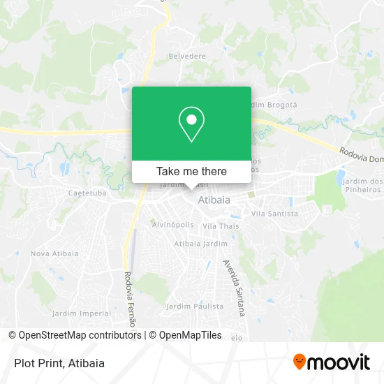 Plot Print map