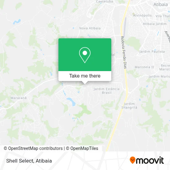 Shell Select map