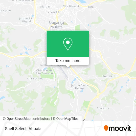 Shell Select map