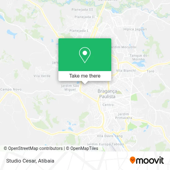 Studio Cesar map